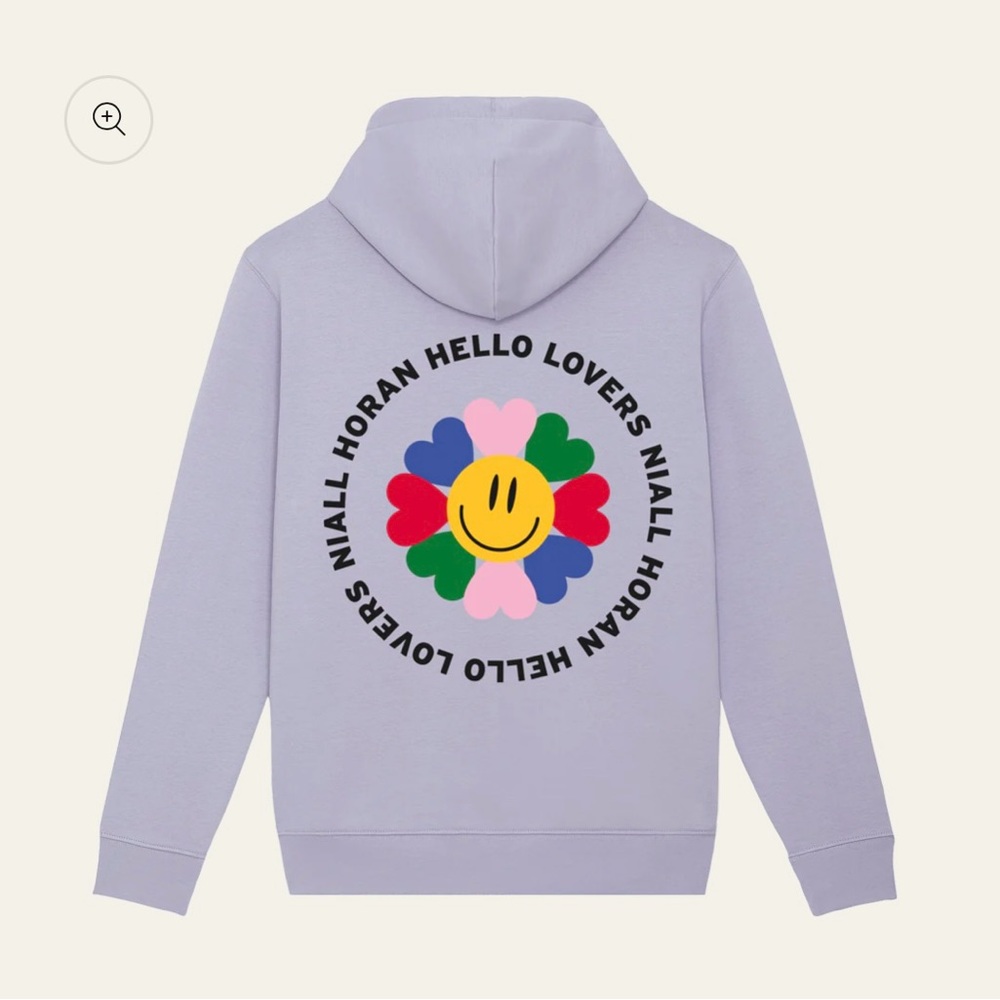Niall Horan - "Hello Lovers" Lavender Hoodie in XL